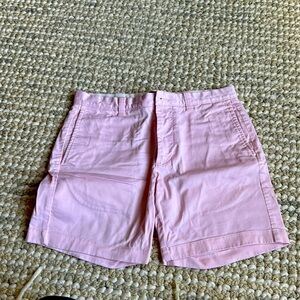 Men’s J.Crew 7 inch inseam size 31 ways to pale pink khaki shorts